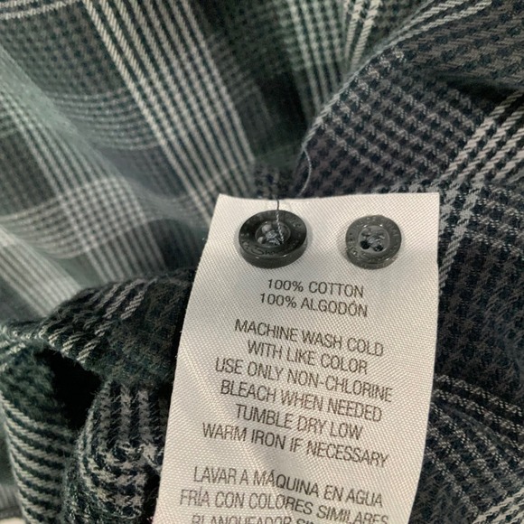 Ben Sherman Mens Plaid Button Down Shirt Long Sleeve Sz Medium Casual Button Up - Picture 5 of 6